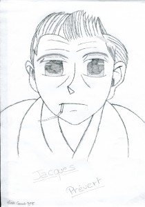 Un exemple : Jacques Prévert en version manga.